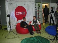 Стенд группы Comdi на выставке Интернет 2009 в Москве